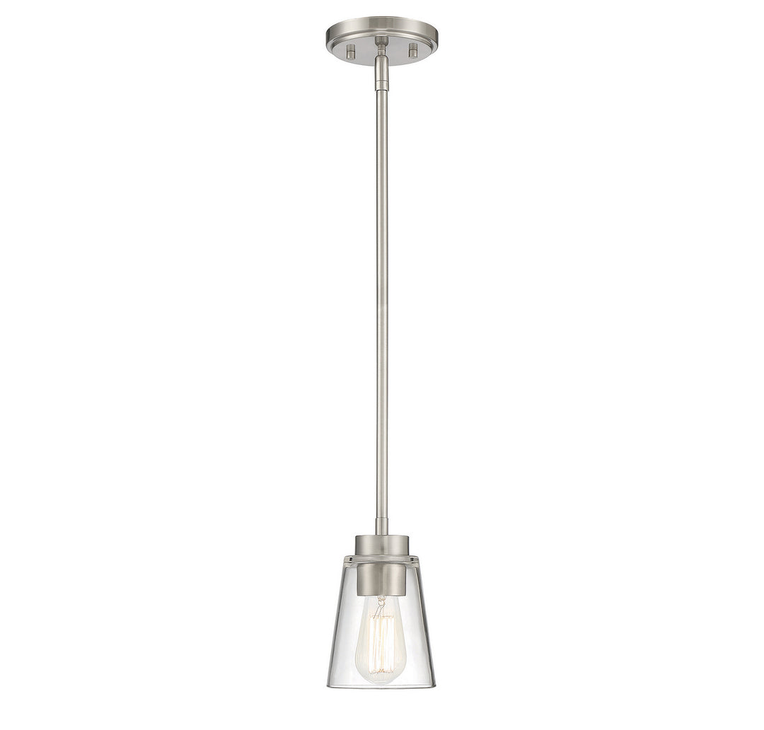 Savoy House Calhoun 7-1026-1-SN Pendant Light - Satin Nickel