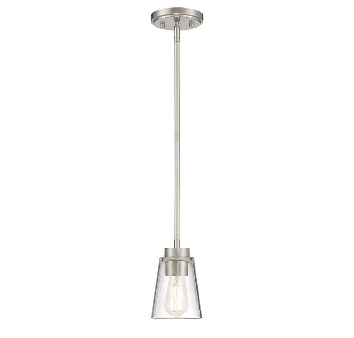 Savoy House Calhoun 7-1026-1-SN Pendant Light - Satin Nickel