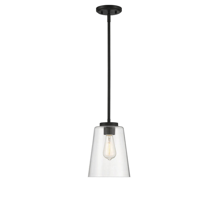 Savoy House Calhoun 7-1027-1-89 Pendant Light - Matte Black