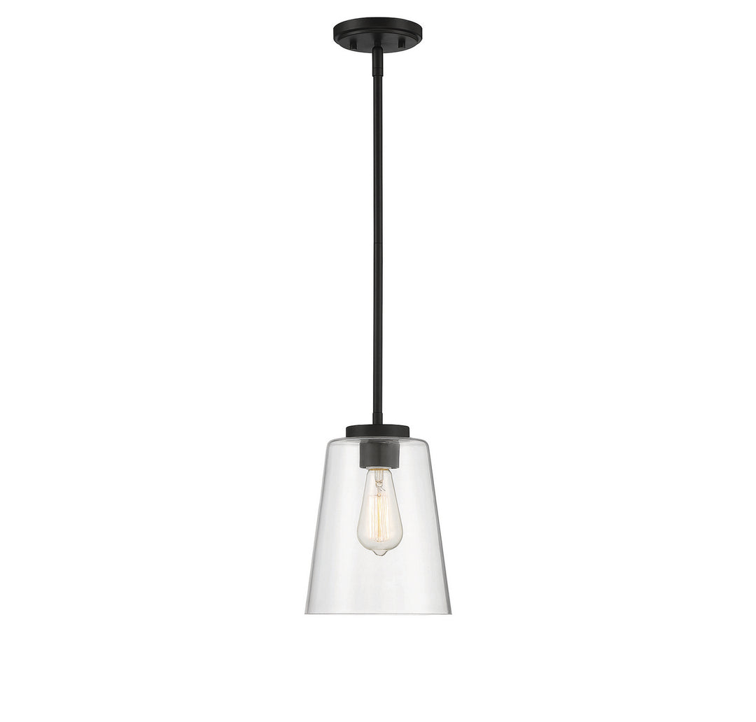 Savoy House Calhoun 7-1027-1-89 Pendant Light - Matte Black