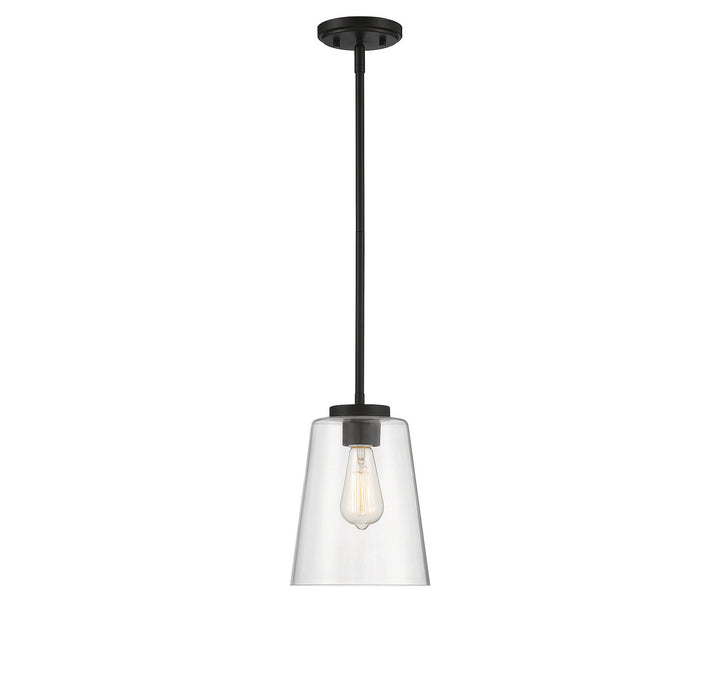Savoy House Calhoun 7-1027-1-89 Pendant Light - Matte Black