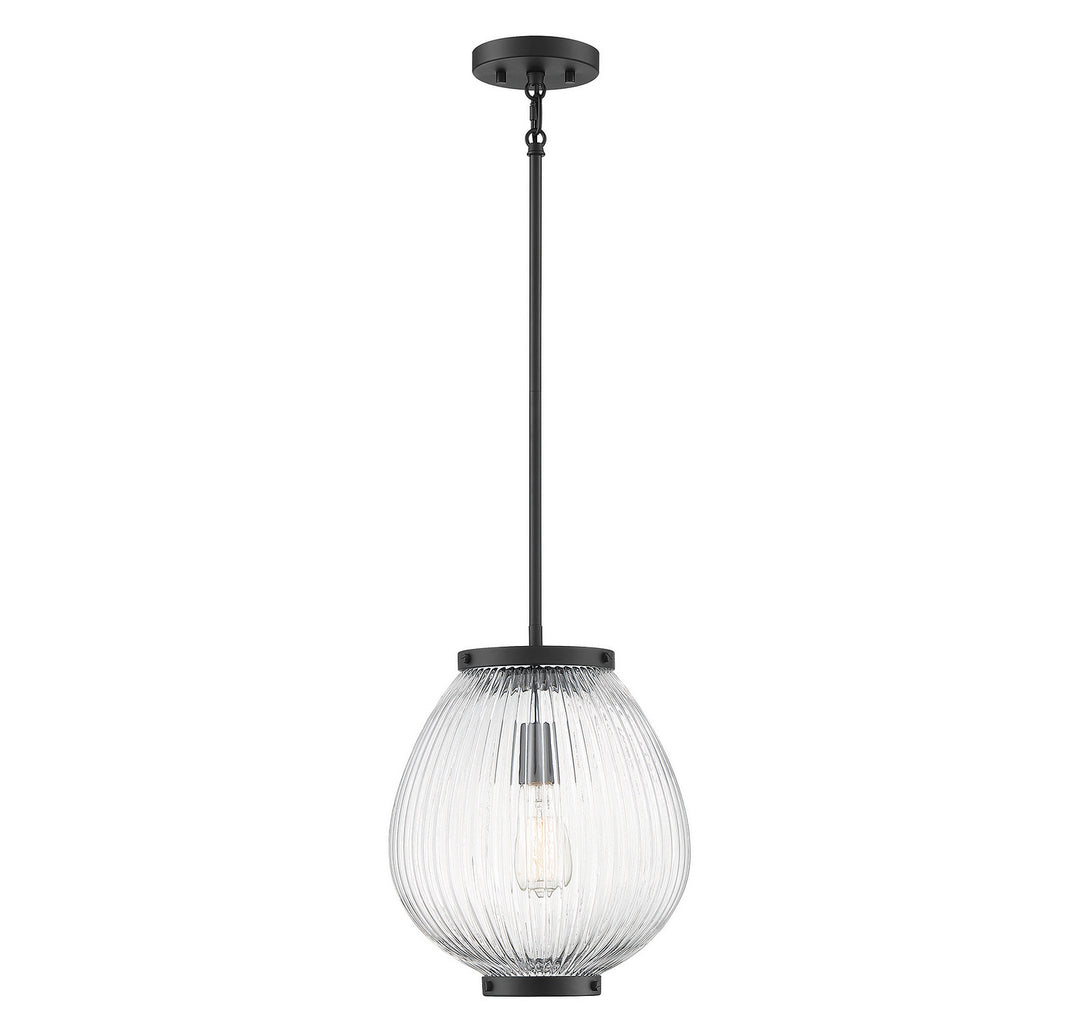 Savoy House Welles 7-170-1-89 Pendant Light - Matte Black