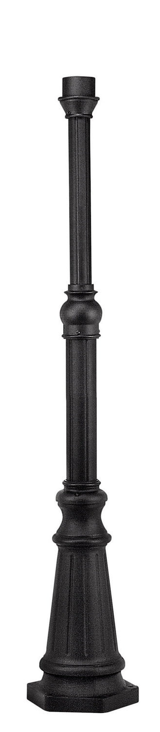 Hinkley Lighting 6638BK  6.5Ft Post With Cast Aluminum Base Outdoor Black