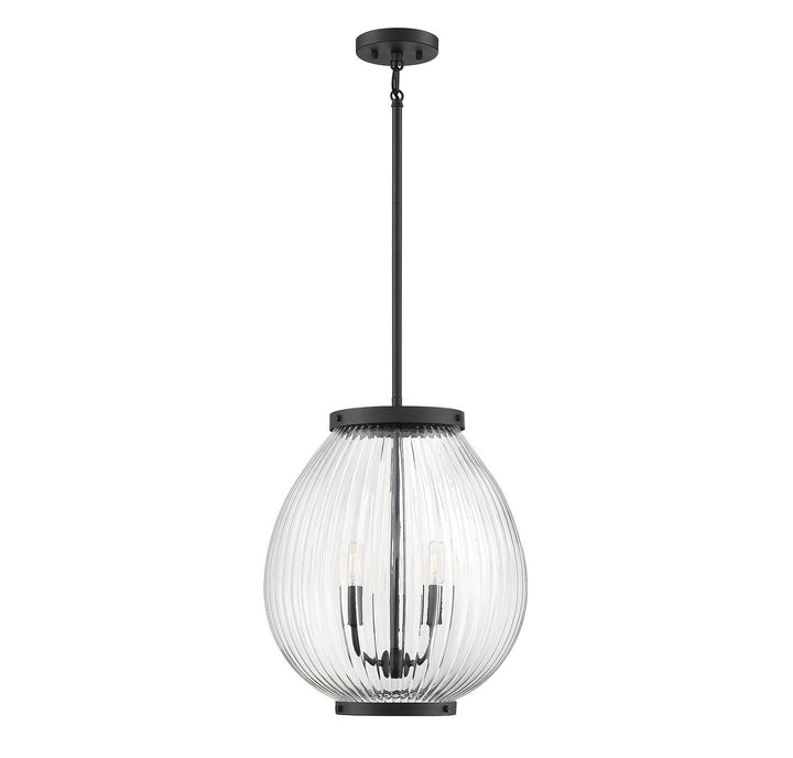 Savoy House Welles 7-171-3-89 Pendant Light - Matte Black