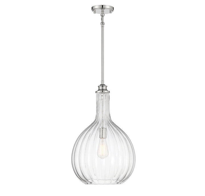 Savoy House Brandon 7-2255-1-109 Pendant Light - Polished Nickel