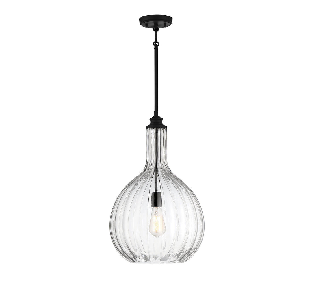 Savoy House Brandon 7-2255-1-89 Pendant Light - Matte Black