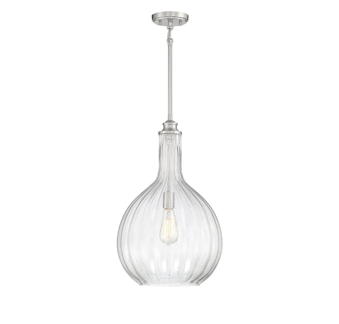 Savoy House Brandon 7-2255-1-SN Pendant Light - Satin Nickel