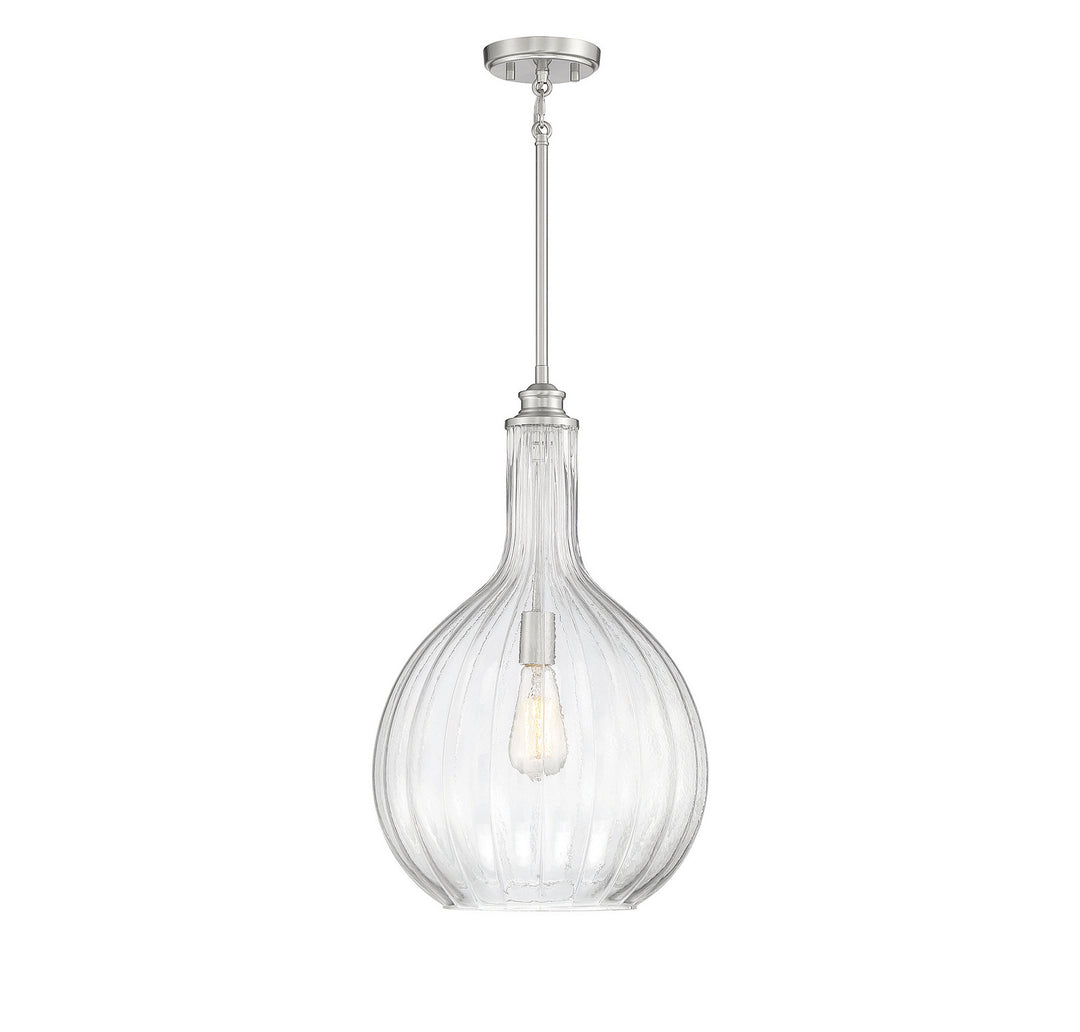 Savoy House Brandon 7-2255-1-SN Pendant Light - Satin Nickel