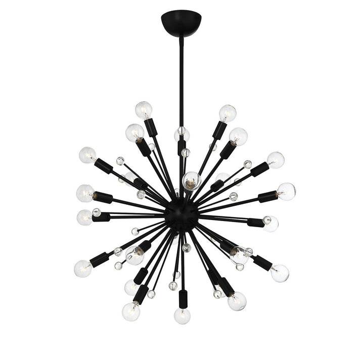 Savoy House Galea 7-6099-24-89 Chandelier Light - Matte Black