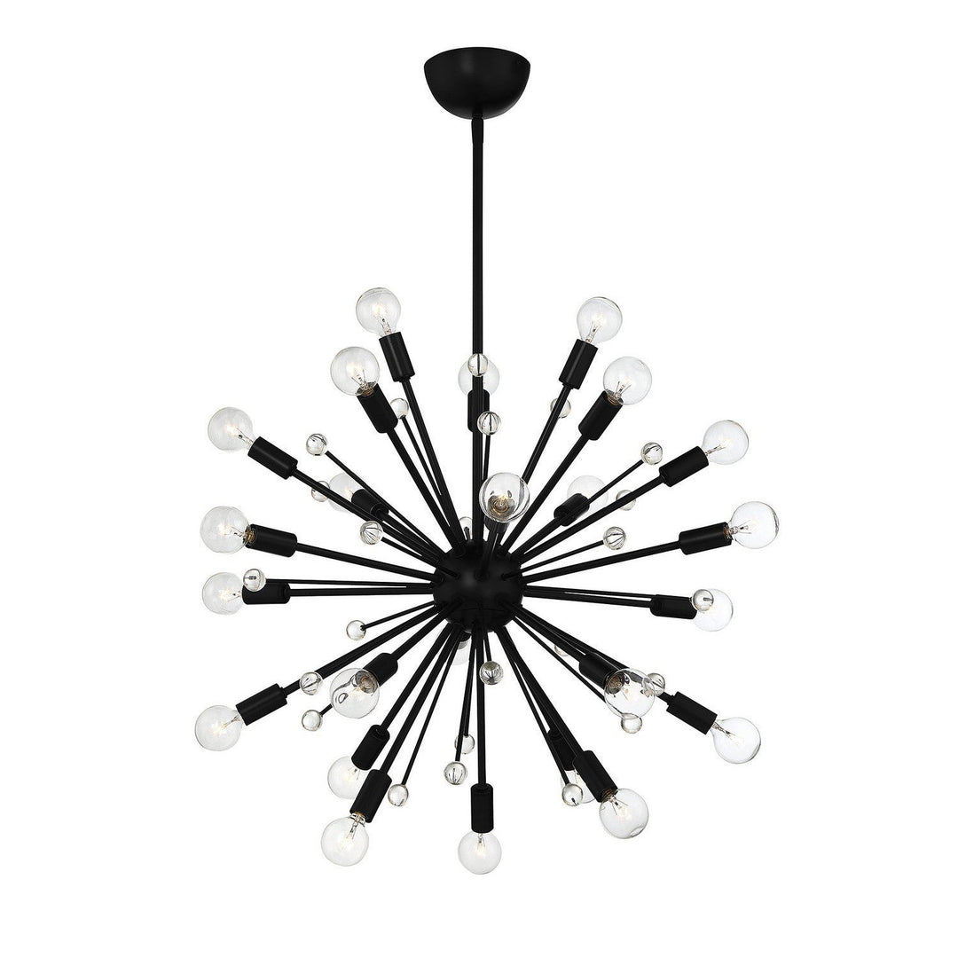 Savoy House Galea 7-6099-24-89 Chandelier Light - Matte Black