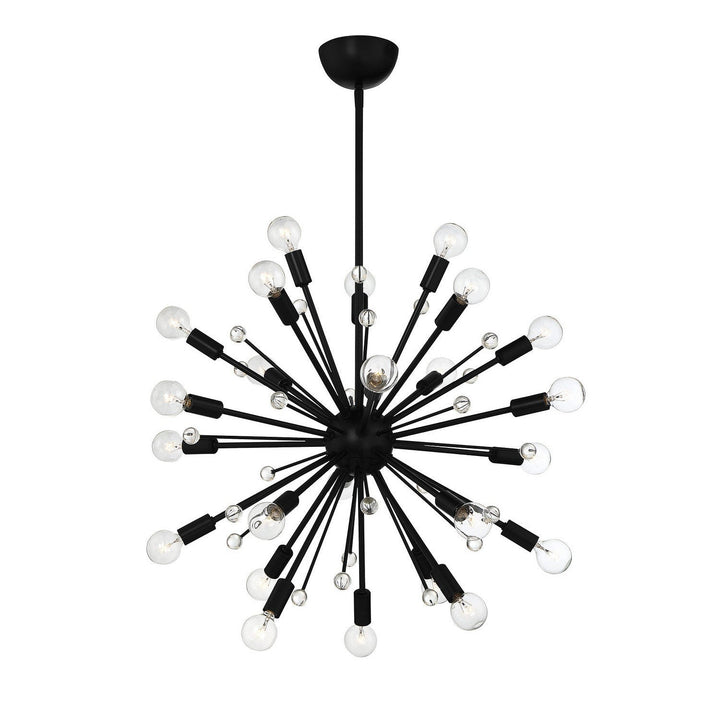 Savoy House Galea 7-6099-24-89 Chandelier Light - Matte Black