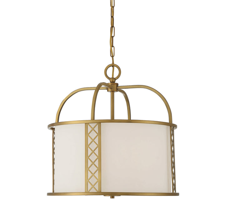 Savoy House Rockford 7-8202-3-322 Pendant Light - Warm Brass