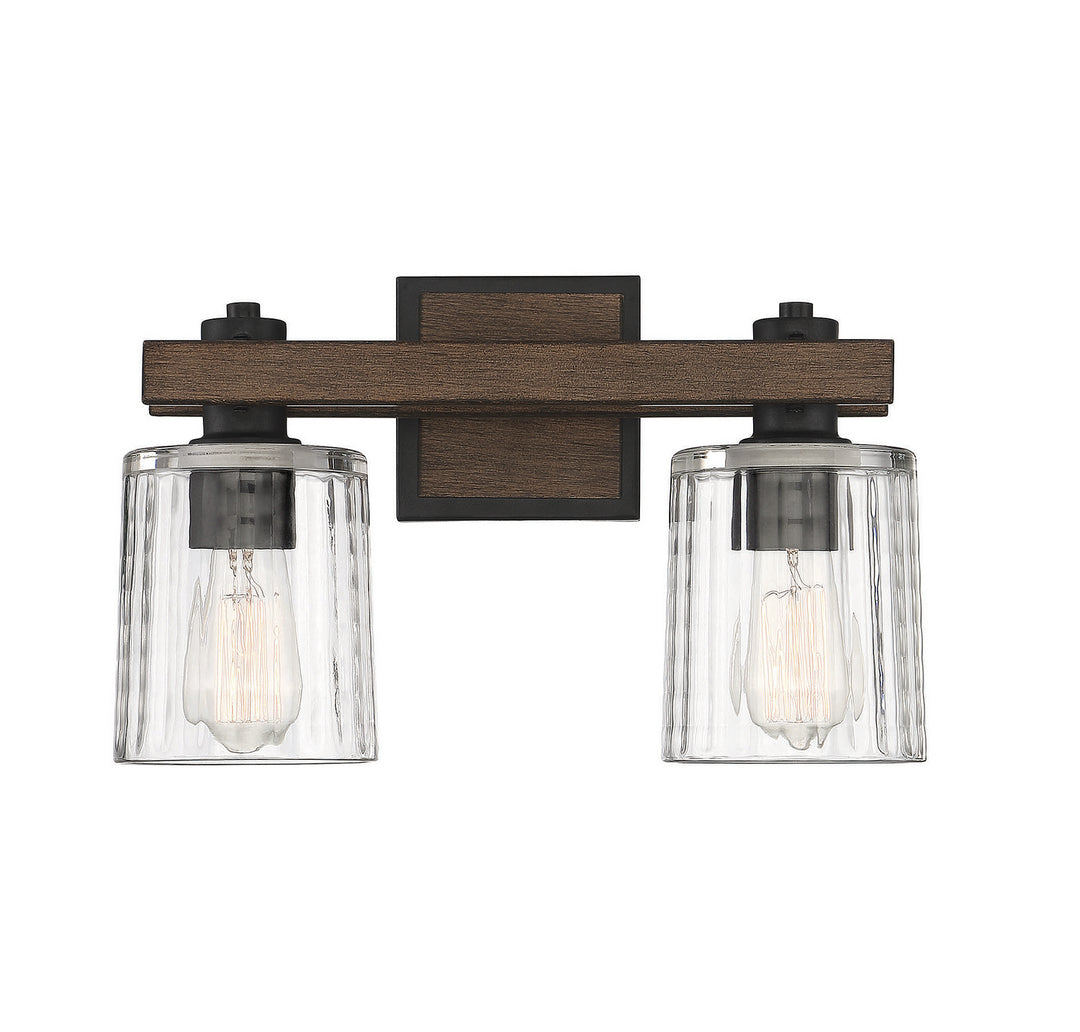 Savoy House Halifax 8-1255-2-41 Bath Vanity Light 15 in. wide - Durango