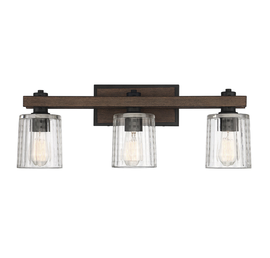 Savoy House Halifax 8-1255-3-41 Bath Vanity Light 25 in. wide - Durango