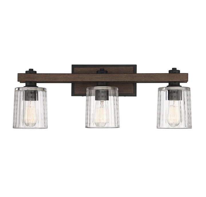Savoy House Halifax 8-1255-3-41 Bath Vanity Light 25 in. wide - Durango