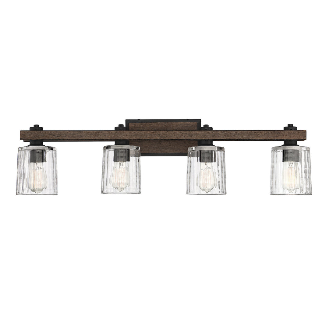 Savoy House Halifax 8-1255-4-41 Bath Vanity Light 36 in. wide - Durango