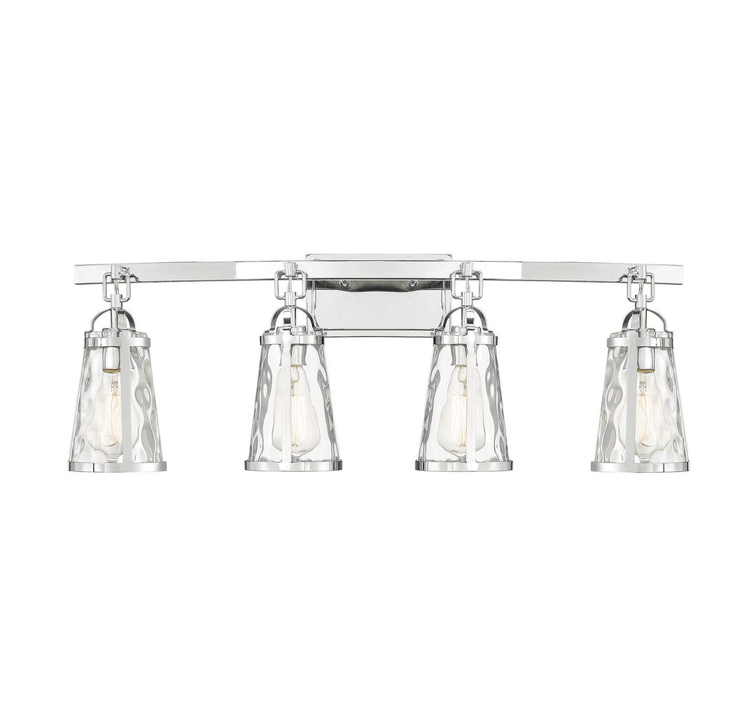 Savoy House Albany 8-560-4-11 Bath Vanity Light 32 in. wide - Polished Chrome