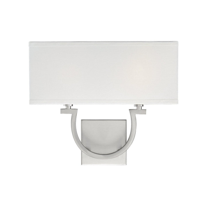 Savoy House Rhodes 9-998-2-SN Wall Sconce Light - Satin Nickel