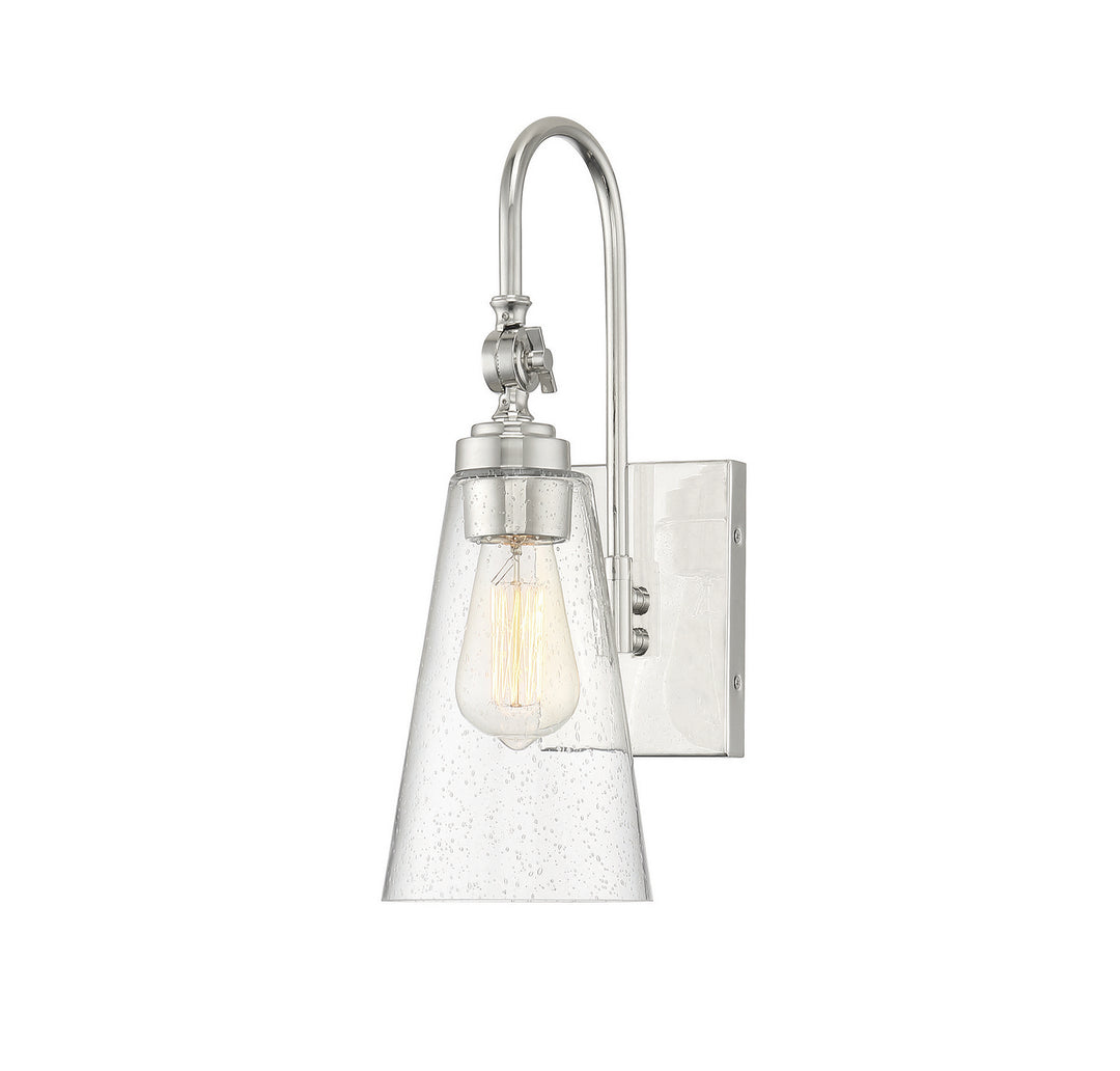 Savoy House York 9-108-1-109 Wall Sconce Light - Polished Nickel