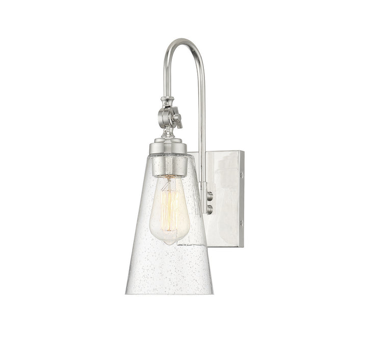 Savoy House York 9-108-1-109 Wall Sconce Light - Polished Nickel