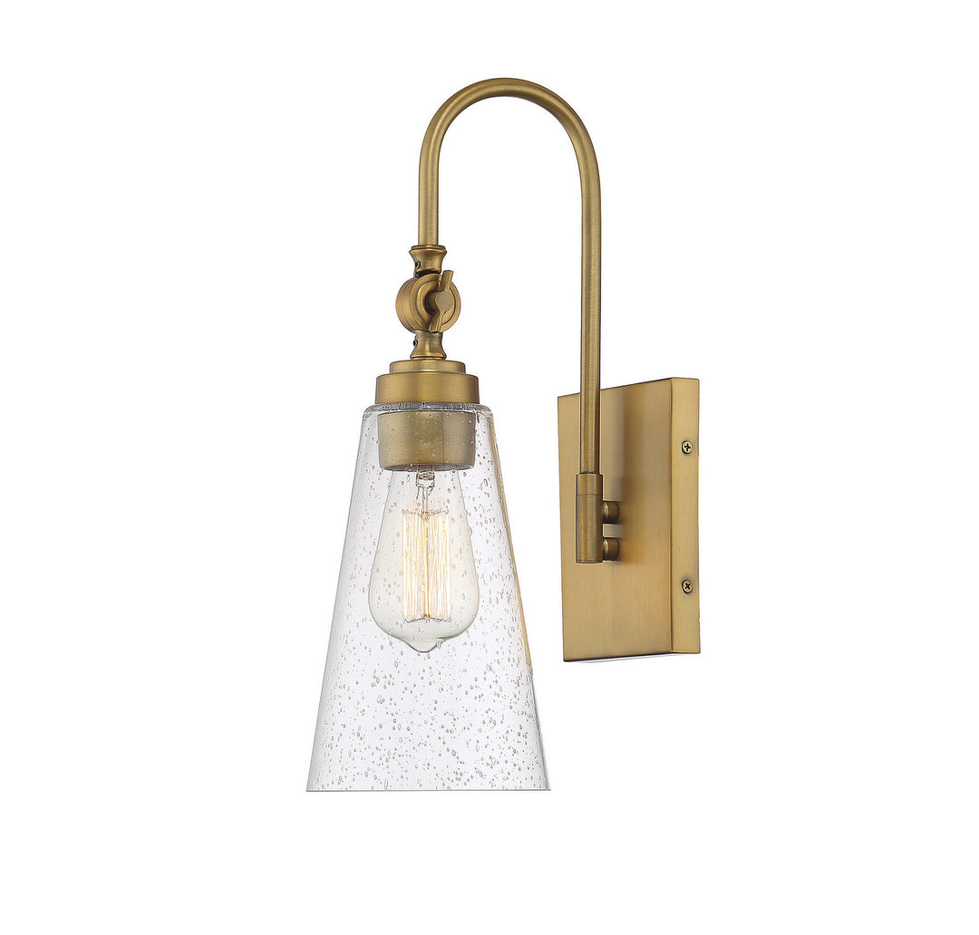 Savoy House York 9-108-1-322 Wall Sconce Light - Warm Brass