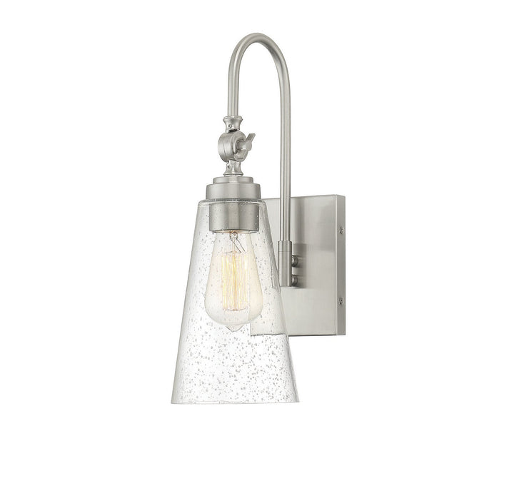 Savoy House York 9-108-1-SN Wall Sconce Light - Satin Nickel