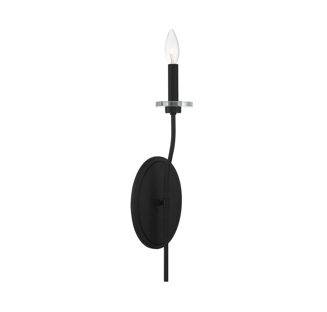 Savoy House Richfield 9-176-1-89 Wall Sconce Light - Matte Black