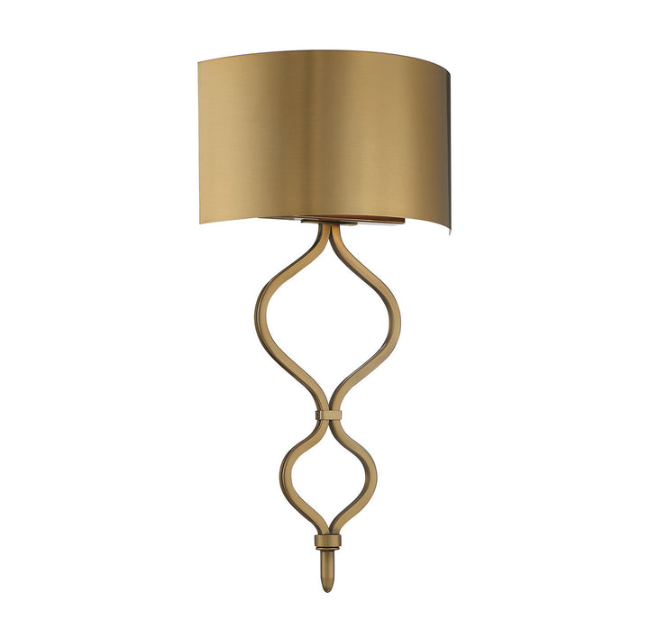 Savoy House Como 9-6520-1-322 Wall Sconce Light - Warm Brass