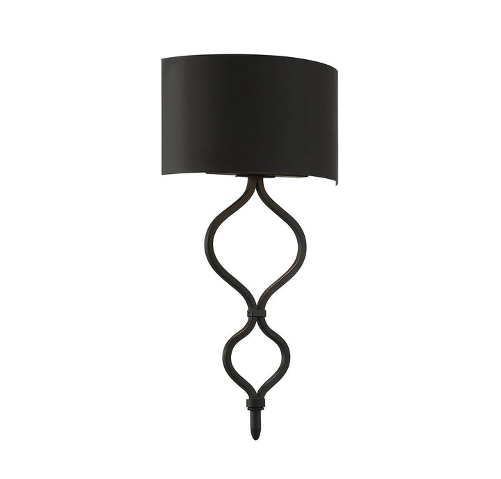 Savoy House Como 9-6520-1-89 Wall Sconce Light - Matte Black