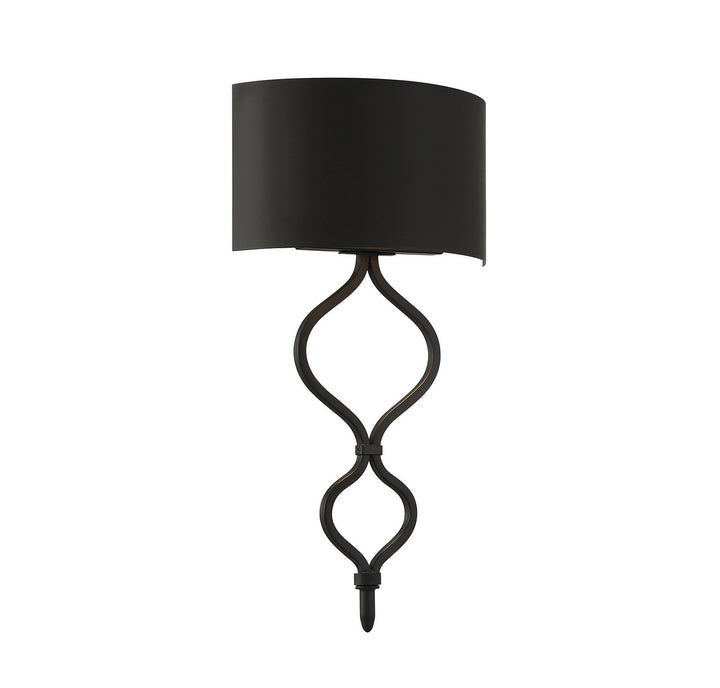 Savoy House Como 9-6520-1-89 Wall Sconce Light - Matte Black