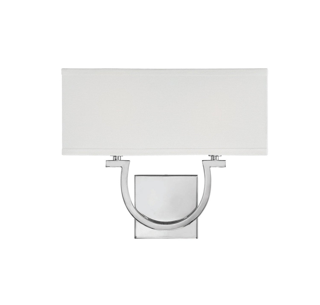 Savoy House Rhodes 9-998-2-109 Wall Sconce Light - Polished Nickel