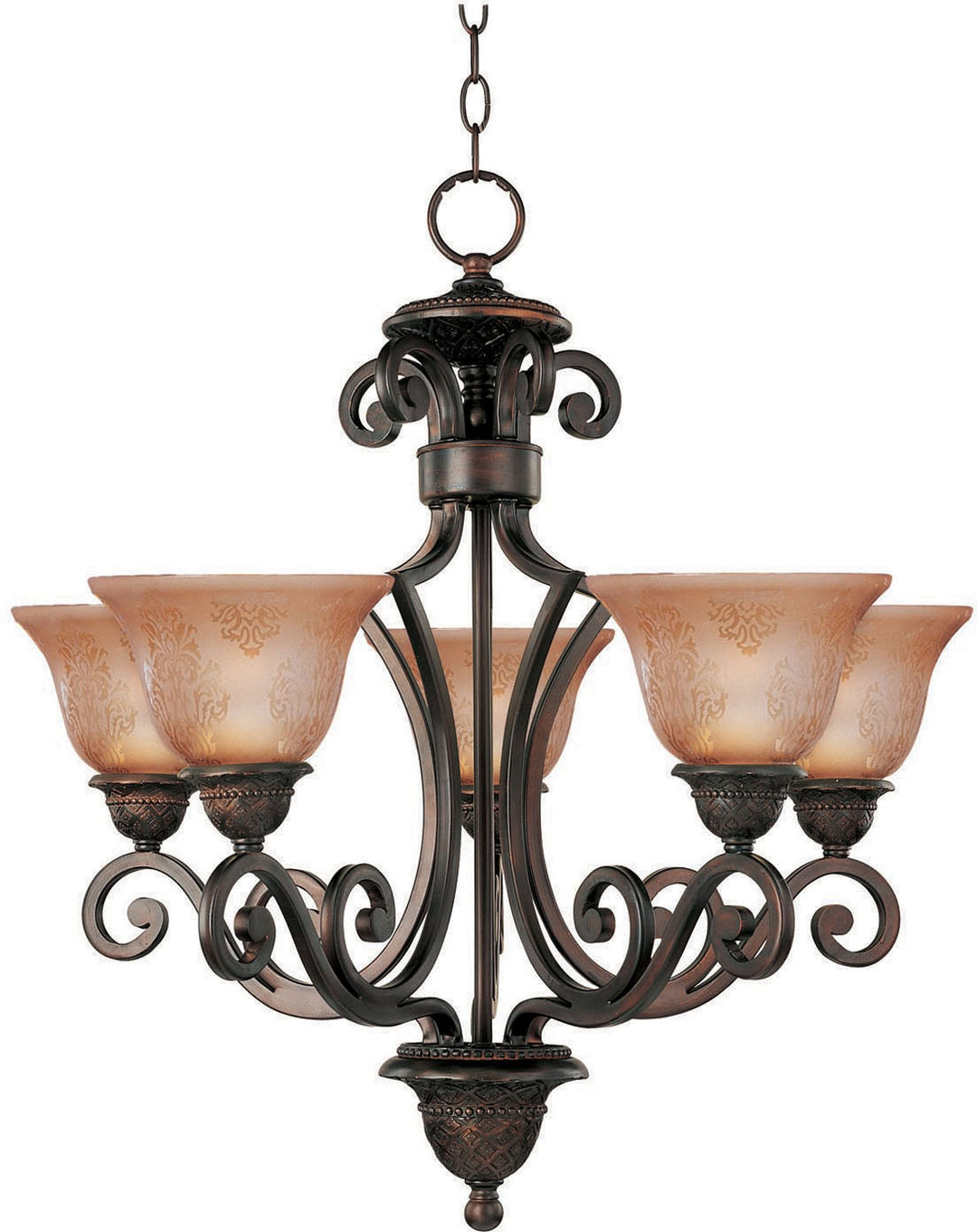 Maxim Symphony 11244SAOI Chandelier Light - Oil Rubbed Bronze