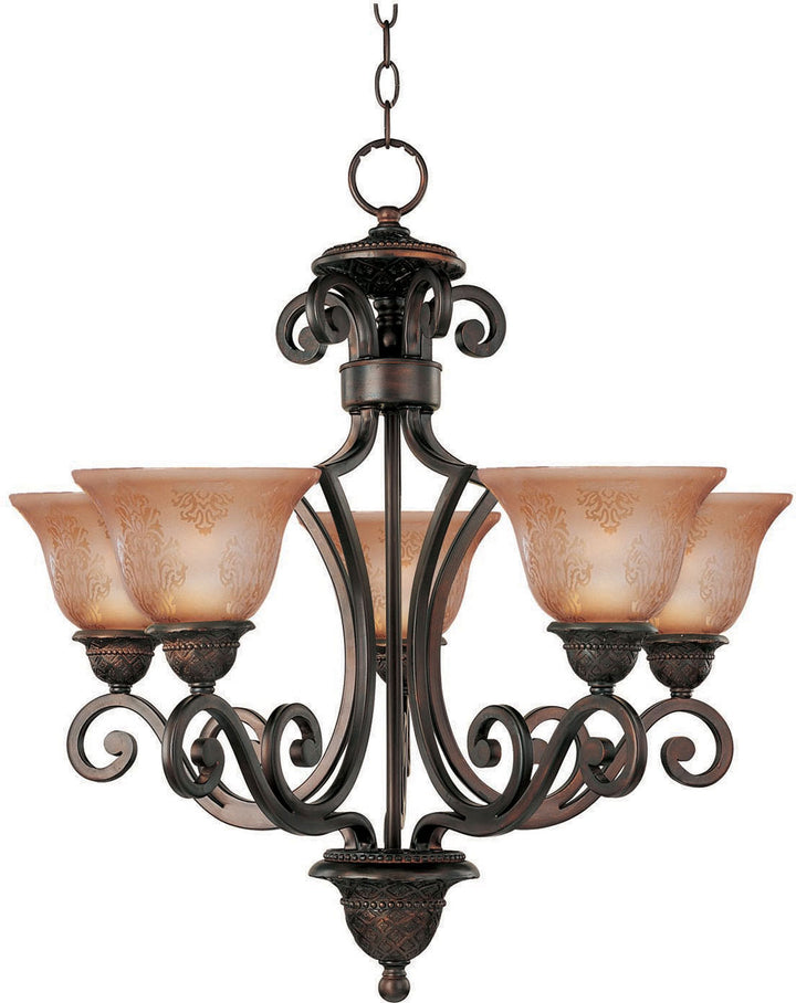 Maxim Symphony 11244SAOI Chandelier Light - Oil Rubbed Bronze