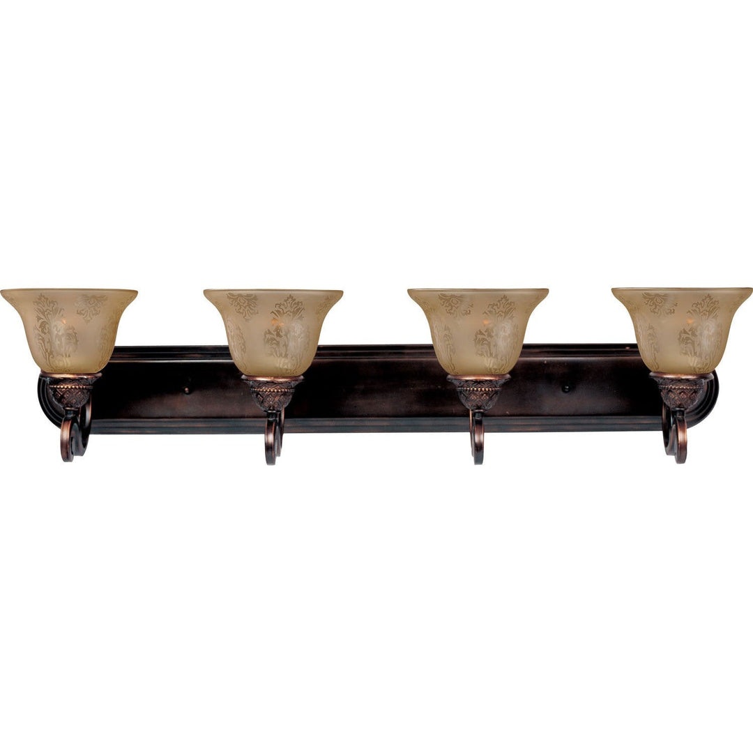 Maxim Symphony 11233SAOI Bath Vanity Light 37 in. wide - Oil Rubbed Bronze