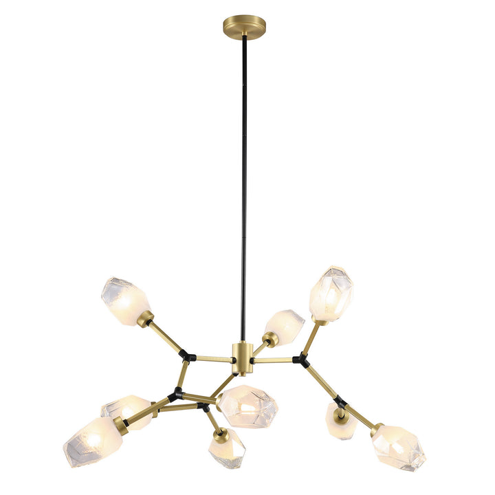 Kanova & Co. Atrani KCH0107-9NB Chandelier Light - Louise Brass