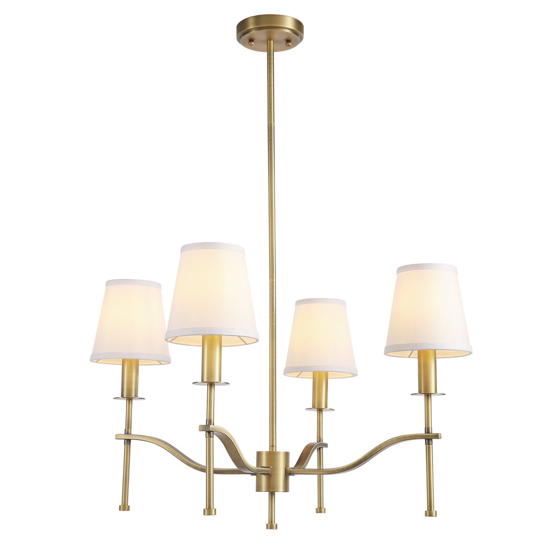 Kanova & Co. Estense KCH0121-4AB Chandelier Light - Rembrandt brass