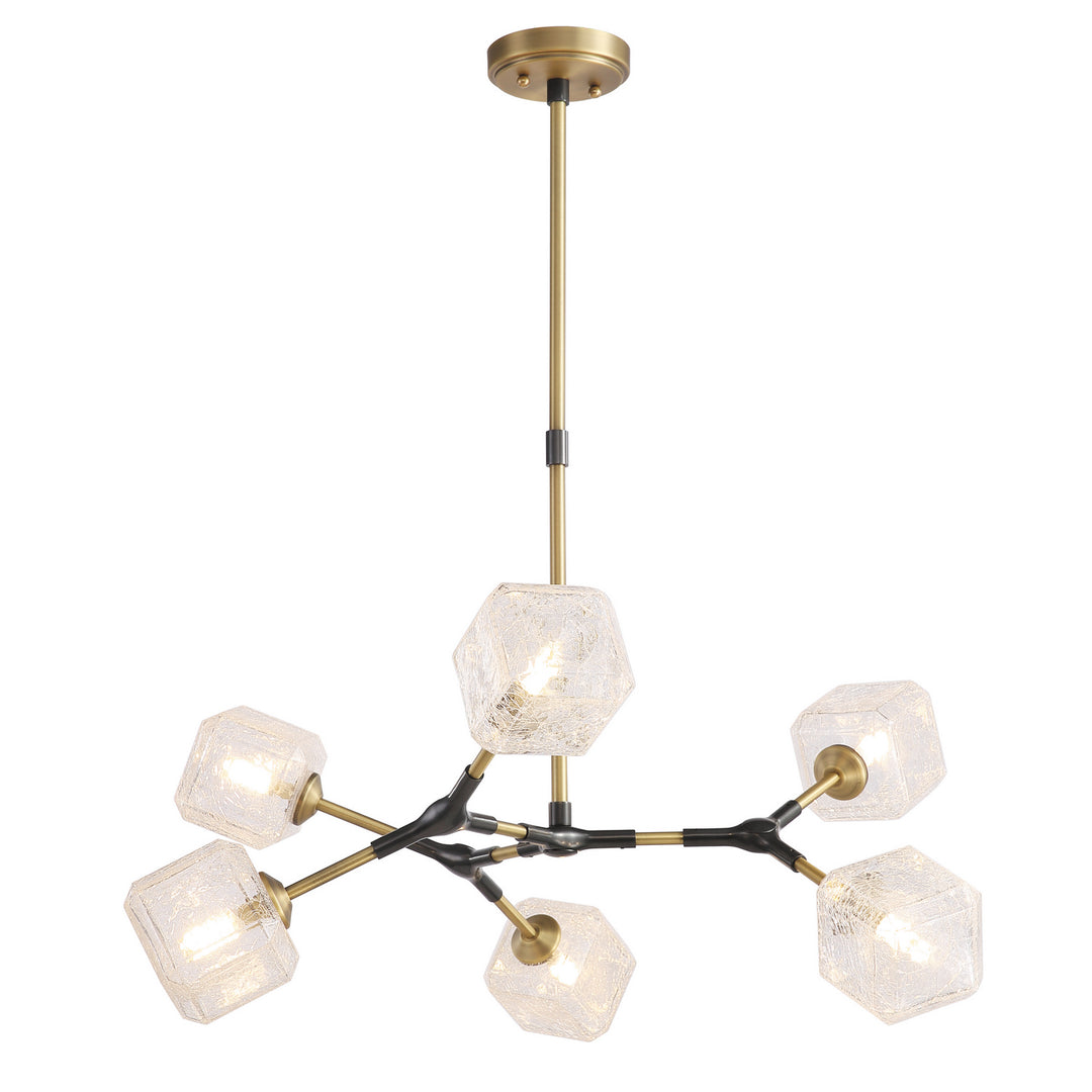 Kanova & Co. Matterhorn KCH0122-6ANB Chandelier Light - Rembrandt brass