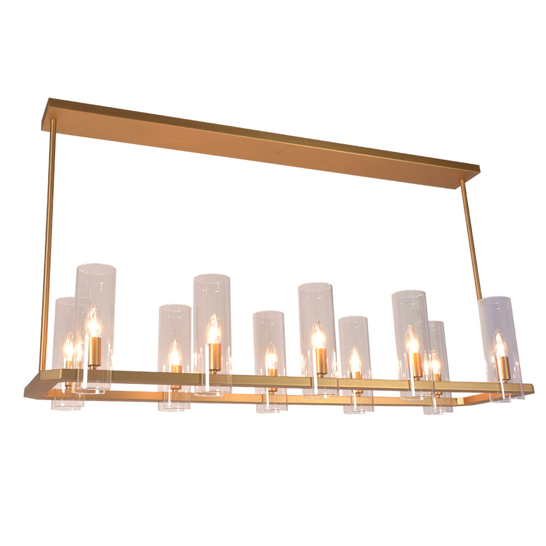 Kanova & Co. Colonna KCH0133-10LBR Pendant Light - Winter brass