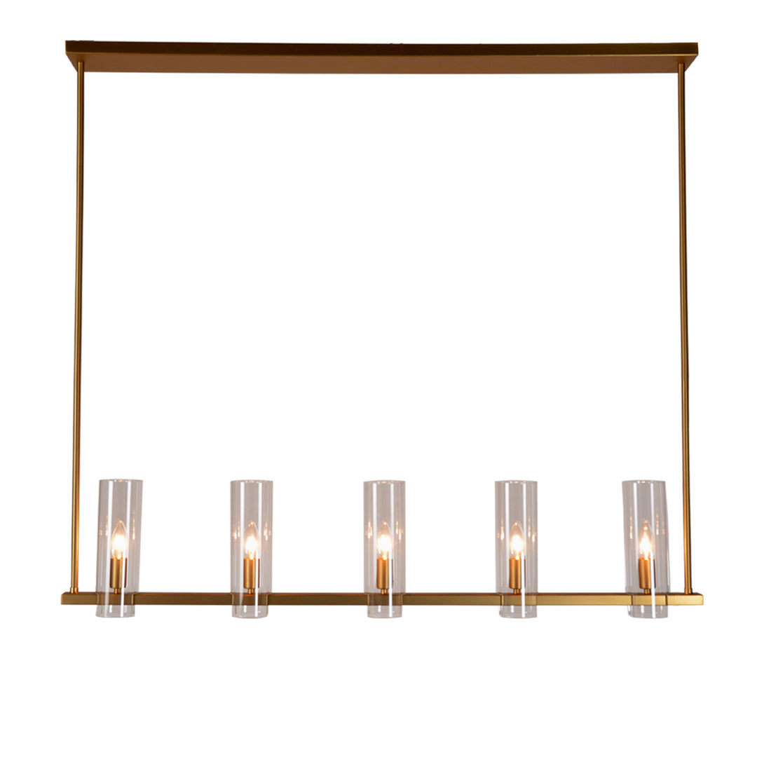 Kanova & Co. Colonna KCH0133-5MBR Pendant Light - Warm brass