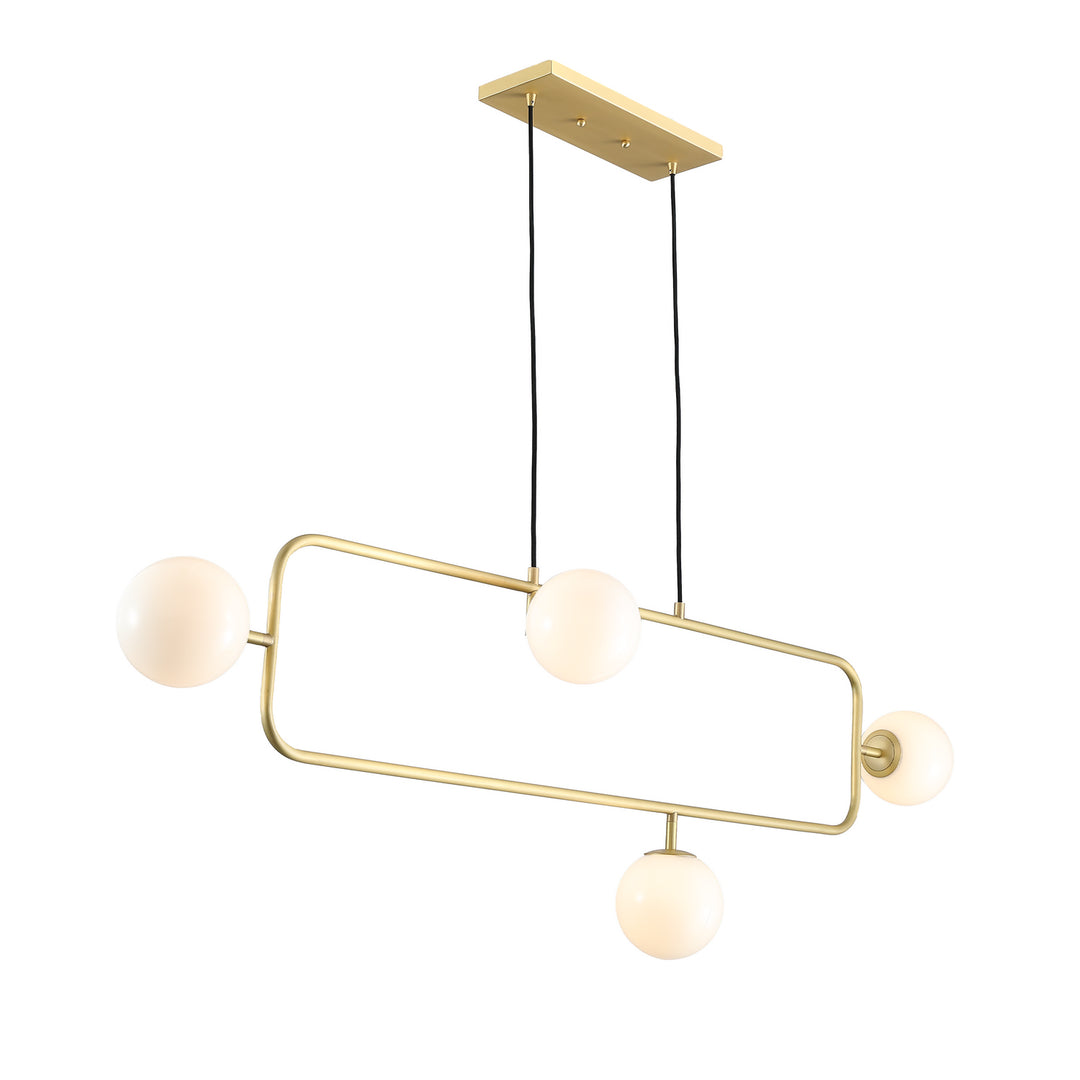 Kanova & Co. Loreto KCH1105-4 Pendant Light - Bissen Brass