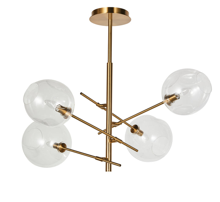 Kanova & Co. Marino KCH1111-4BR Chandelier Light - Beaufort Brass