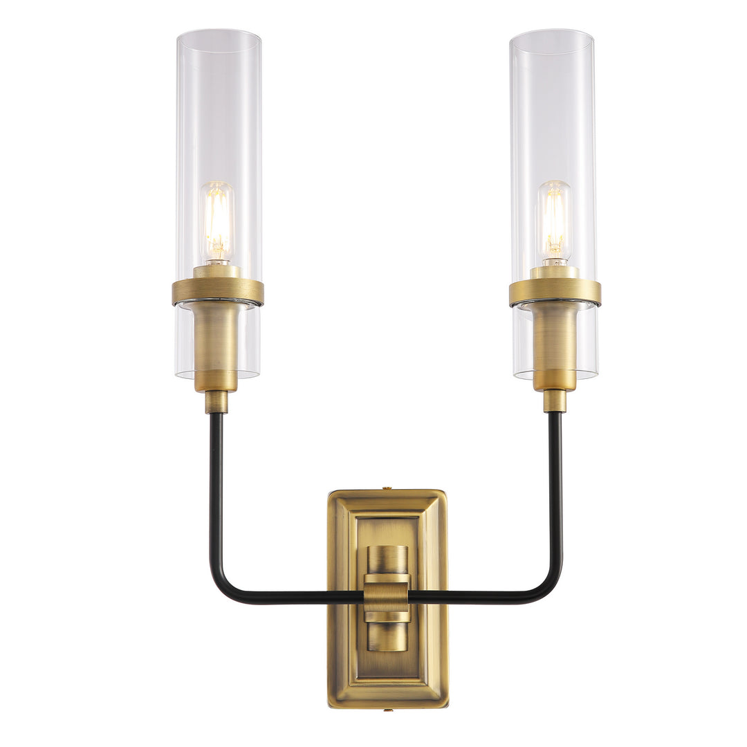 Kanova & Co. Sovana KWS0106U-2ANB Wall Light - Rembrandt brass