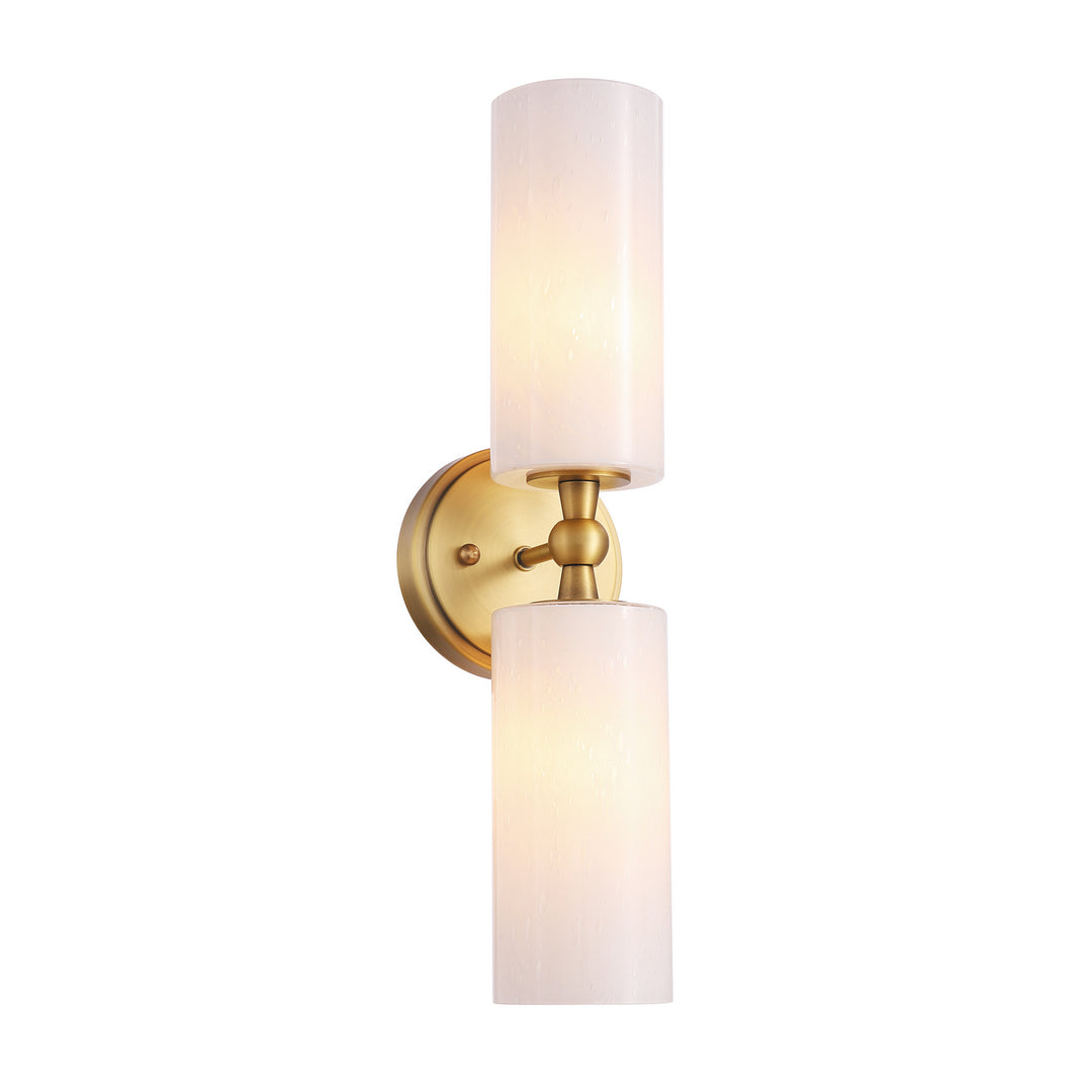 Kanova & Co. Ortona KWS0108-2ANB Wall Light - Rembrandt Brass