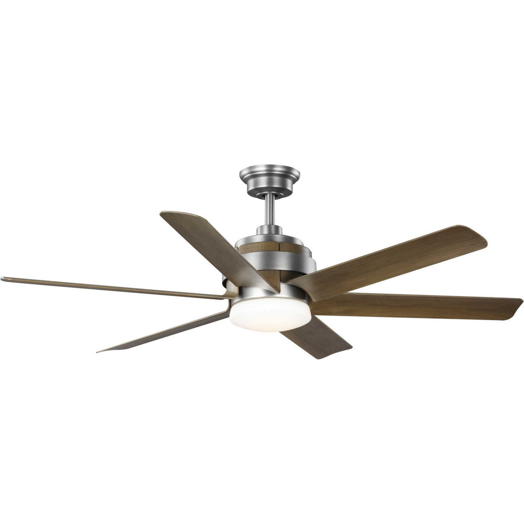 Progress Kaysville P250003-081-30 Ceiling Fan - Antique Nickel, Chestnut/