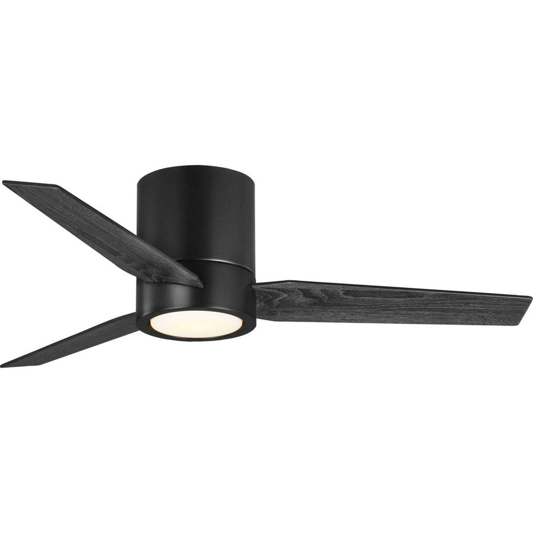 Progress Braden P250058-031-30 Ceiling Fan - Black, Black, Distressed Ebony/