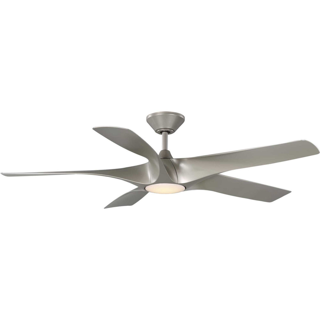 Progress Vernal P250059-152-30 Ceiling Fan - Painted Nickel, Painted Nickel/