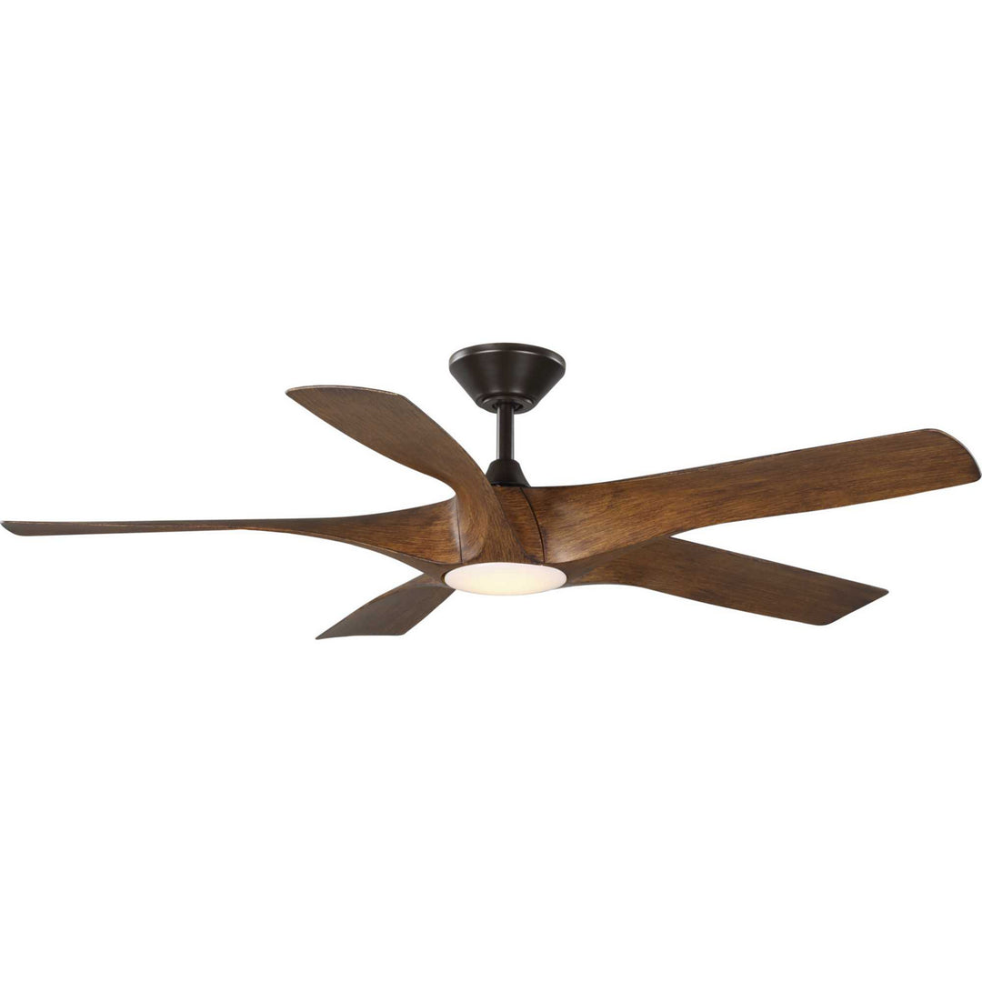 Progress Vernal P250059-179-30 Ceiling Fan - Koa Woodgrain, Woodgrain/