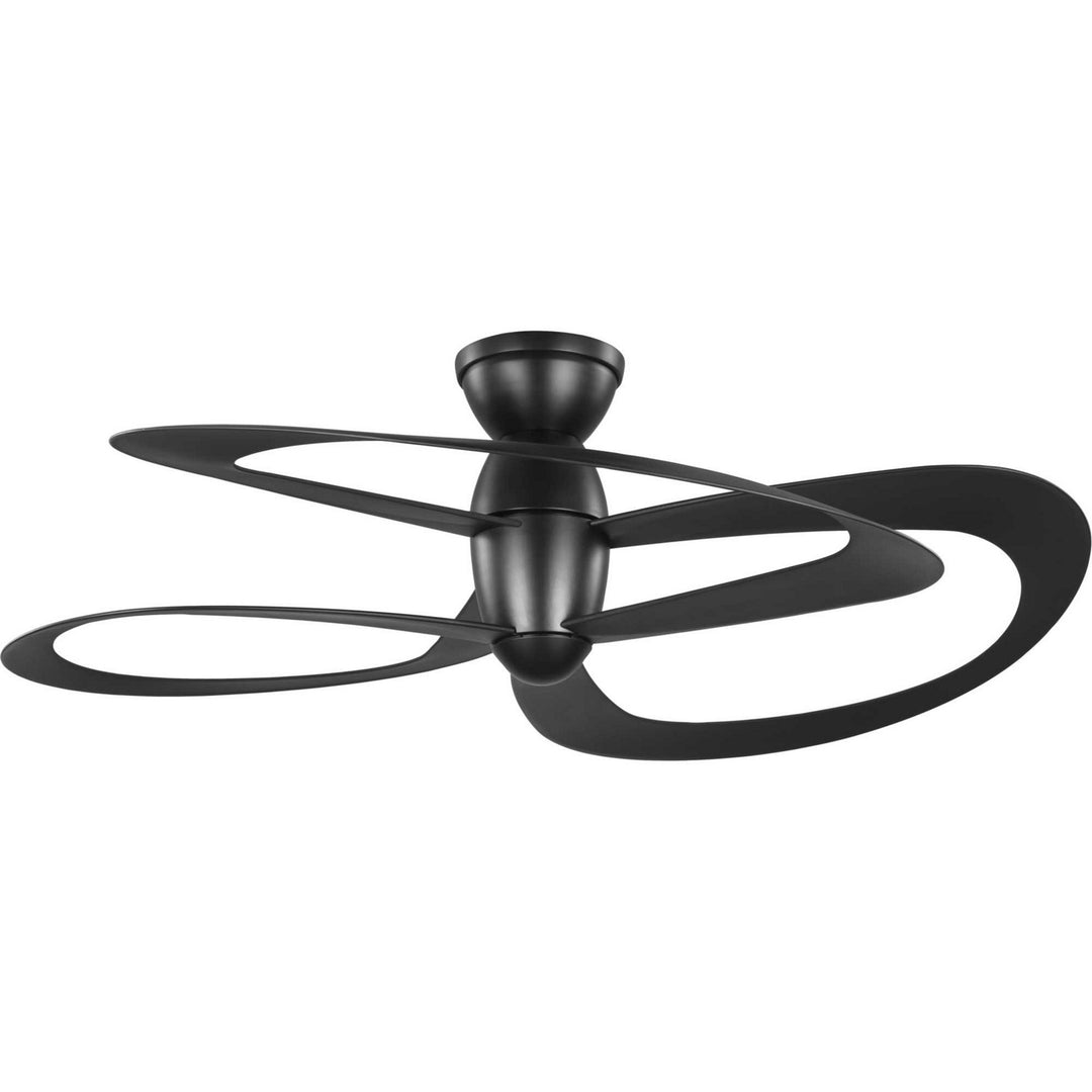 Progress Willacy P250063-031 Ceiling Fan - Black, Black/