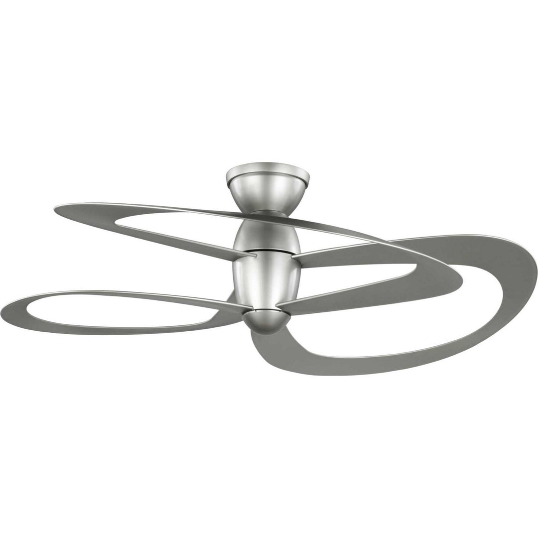 Progress Willacy P250063-152 Ceiling Fan - Painted Nickel, Painted Nickel/