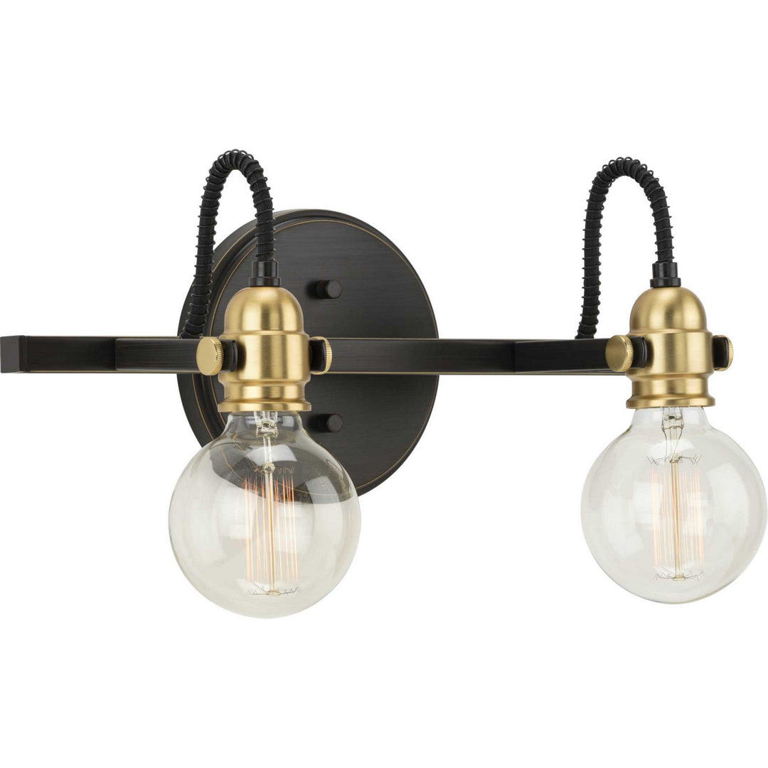 Progress Axle P300190-020 Bath Vanity Light 16 in. wide - Antique Bronze